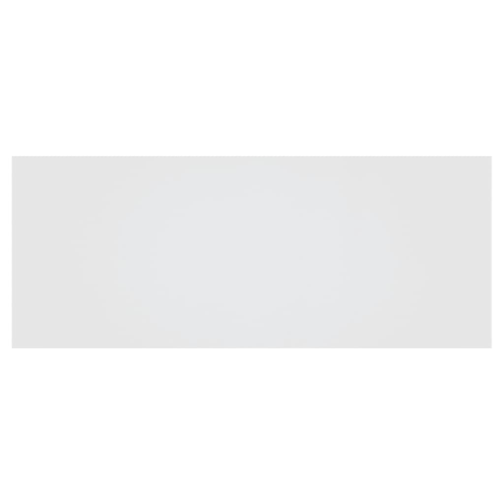 vidaXL Κεφαλάρι Κρεβατιού Λευκό 200x1,5x80 εκ. από Επεξεργασμένο Ξύλο