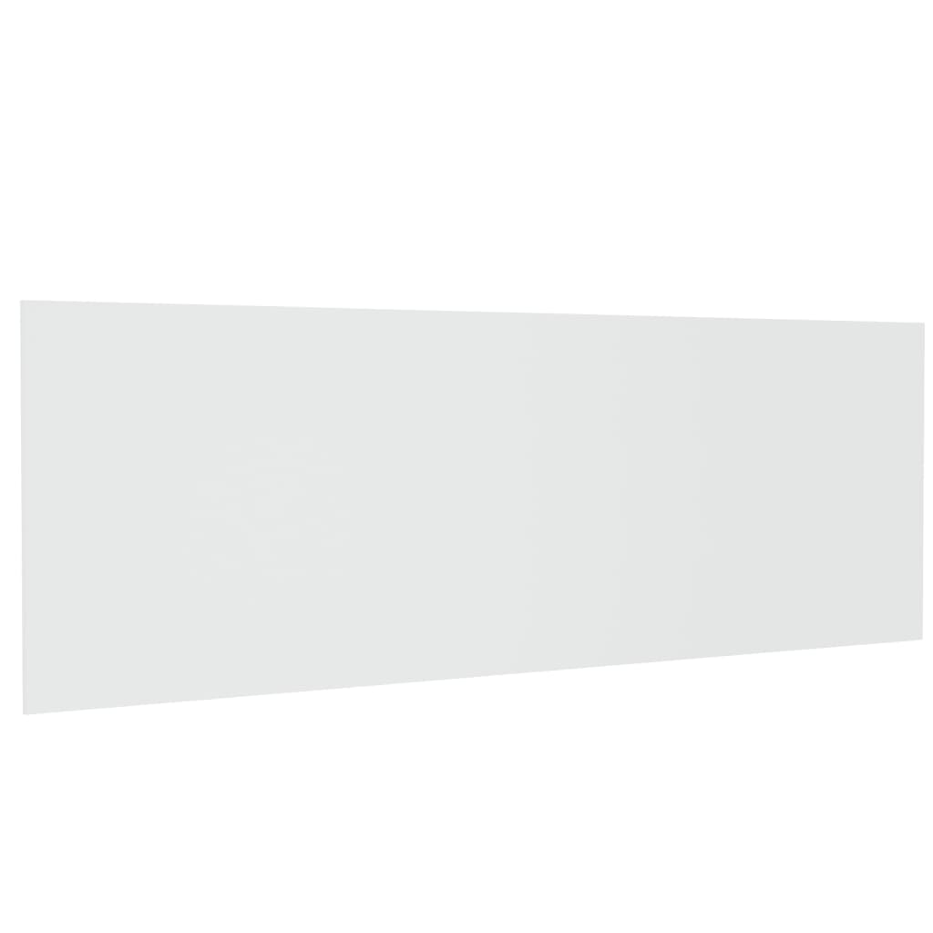 vidaXL Κεφαλάρι Κρεβατιού Λευκό 240x1,5x80 εκ. από Επεξεργασμένο Ξύλο