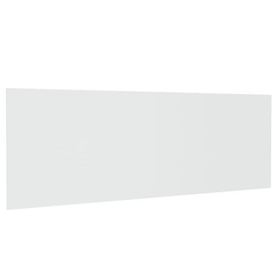 vidaXL Κεφαλάρι Κρεβατιού Λευκό 240x1,5x80 εκ. από Επεξεργασμένο Ξύλο