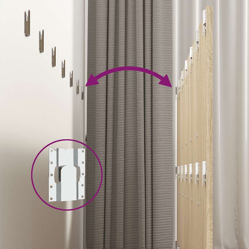 vidaXL Κεφαλάρι Κρεβατιού Sonoma Δρυς 240x1,5x80 εκ. από Επεξεργ. Ξύλο