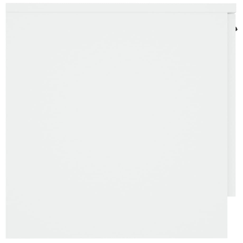 vidaXL Κομοδίνα 2 τεμ. Λευκά 40 x 39 x 40 εκ.