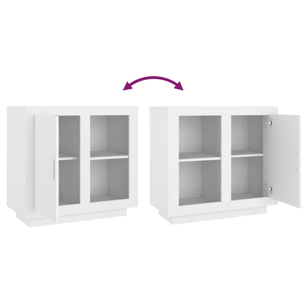 vidaXL Μπουφές Λευκός 80 x 40 x 75 εκ.