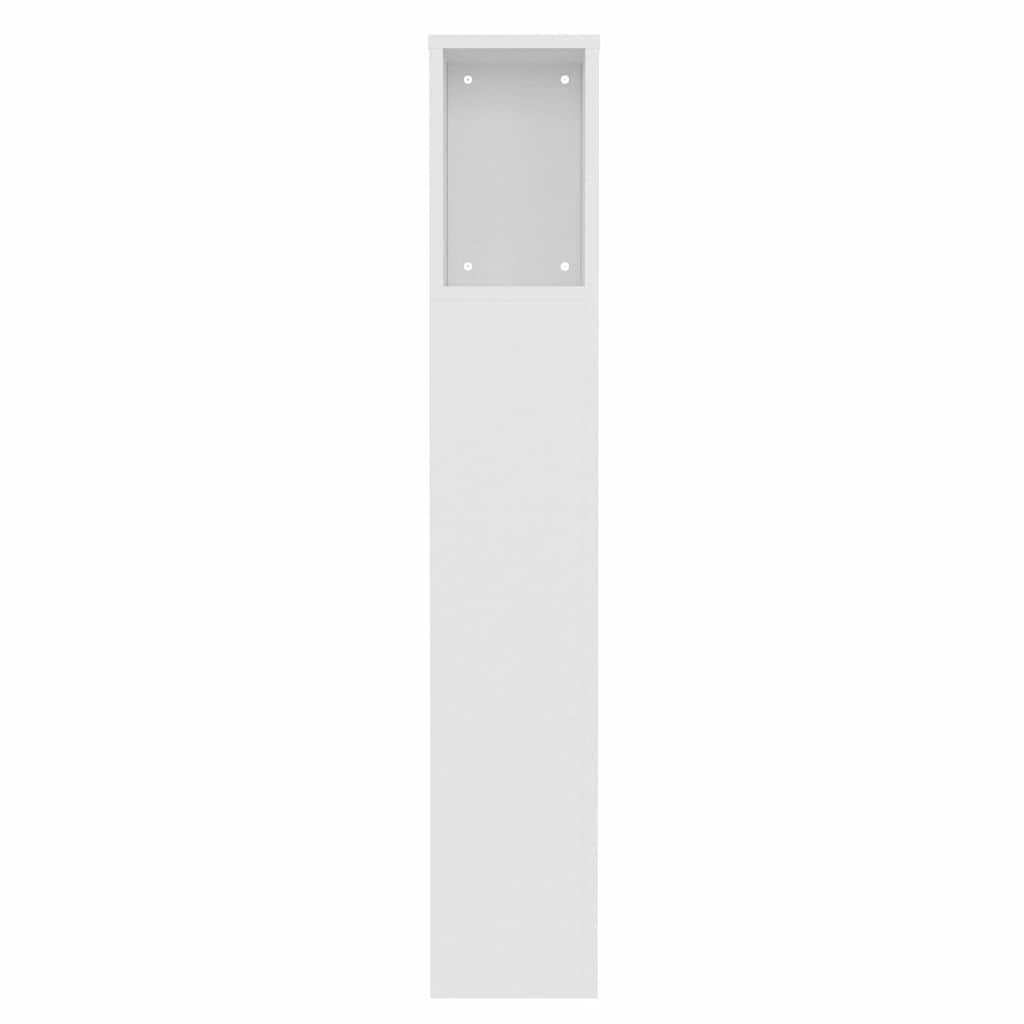 vidaXL Κεφαλάρι Ντουλάπι Λευκό 100x18,5x102,5 εκ.