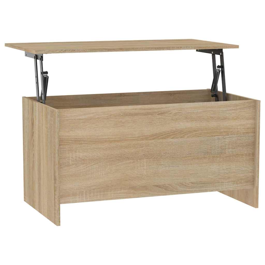 vidaXL Τραπεζάκι Σαλονιού Sonoma Δρυς 102x55,5x52,5 εκ. Επεξεργ. Ξύλο