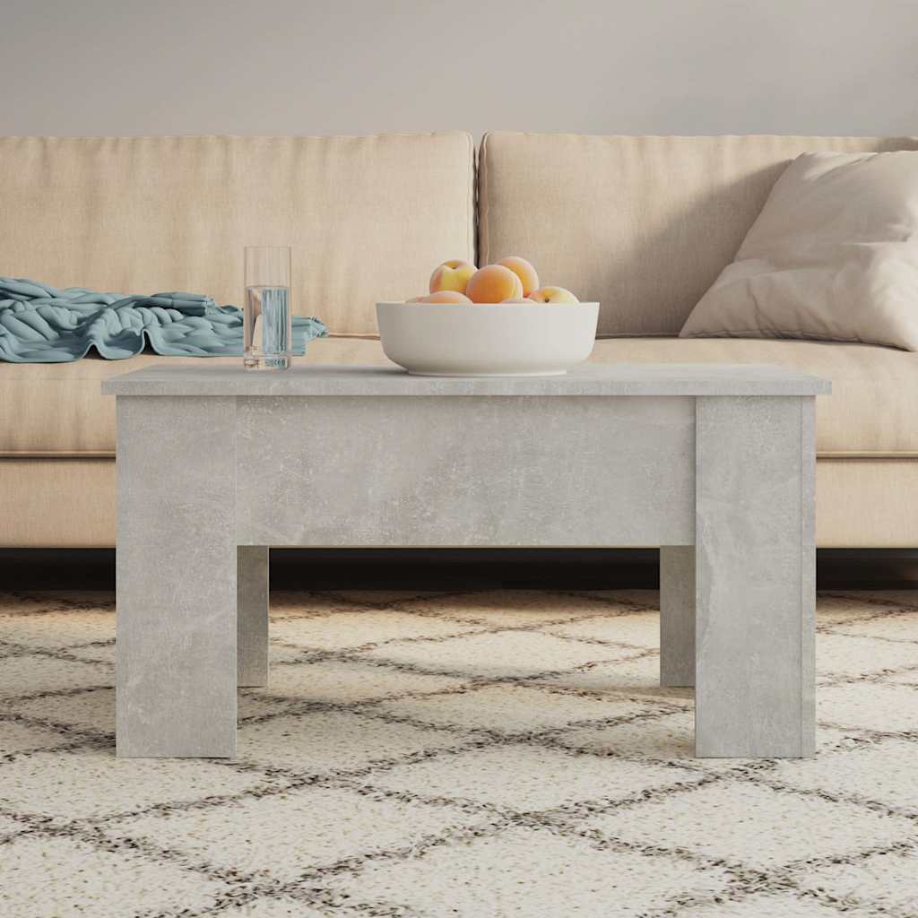 vidaXL Τραπεζάκι Σαλονιού Γκρι Σκυρ. 79x49x41 εκ. Επεξεργασμένο Ξύλο