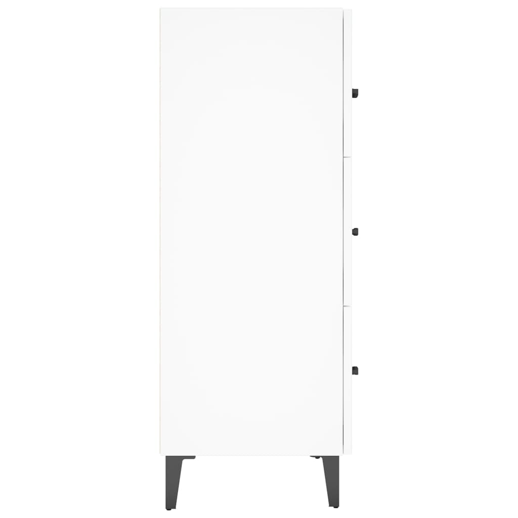 vidaXL Ντουλάπι Λευκό 69,5 x 34 x 90 εκ. από Επεξεργασμένο Ξύλο