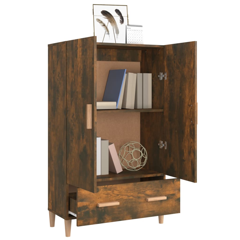 vidaXL Ντουλάπα Καπνιστή δρυς 70 x 31 x 115 εκ. από Επεξεργασμένο Ξύλο