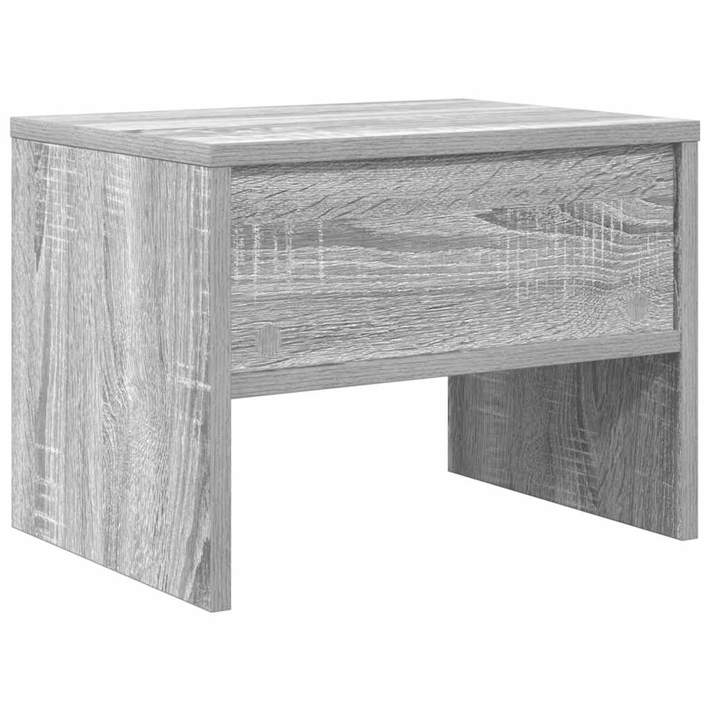 vidaXL Κομοδίνο Γκρι Sonoma 40x30x30 εκ. από Επεξεργασμένο Ξύλο