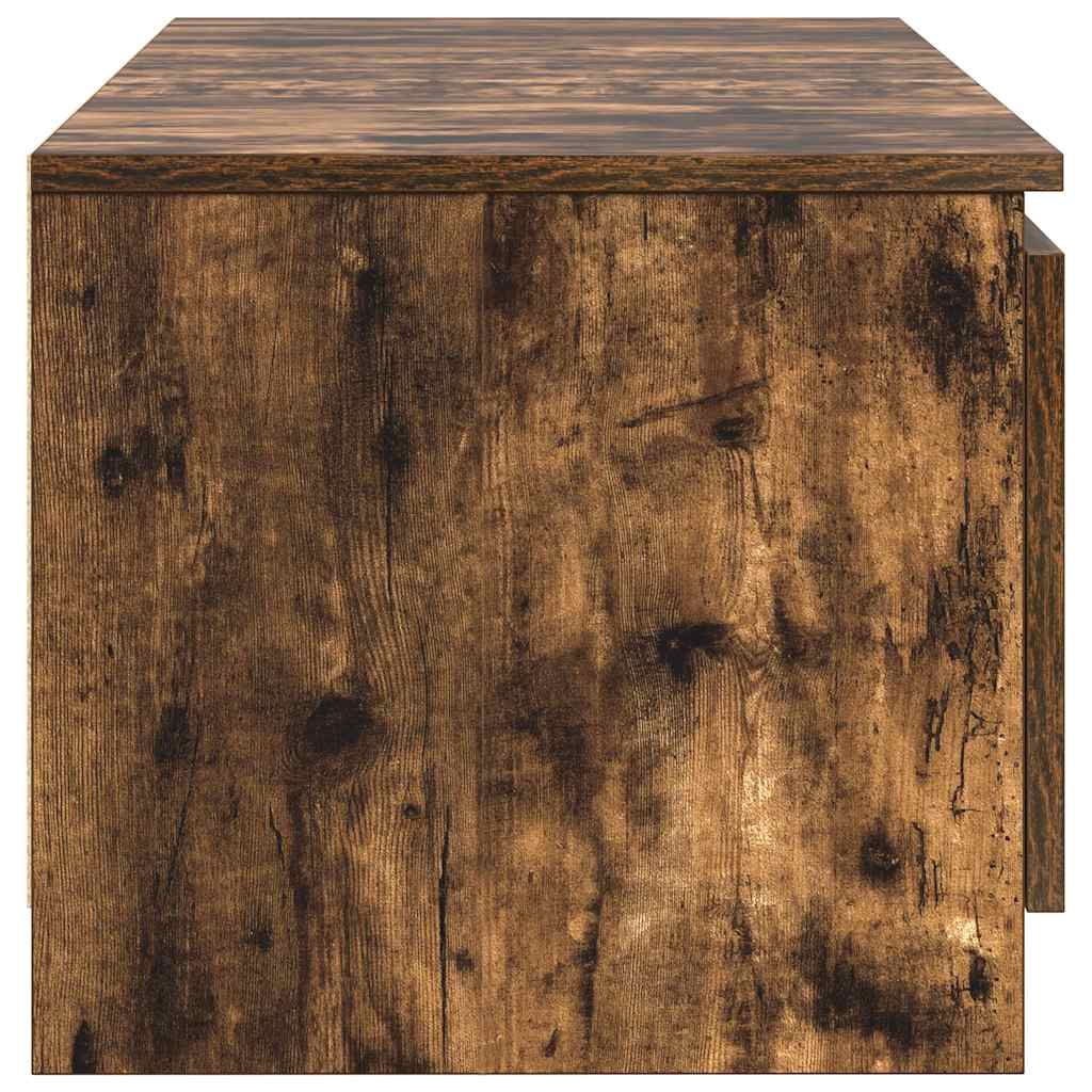 vidaXL Έπιπλο Καπνιστή βελανιδιά 140x40x35,5 εκ. από Επεξεργ. Ξύλο