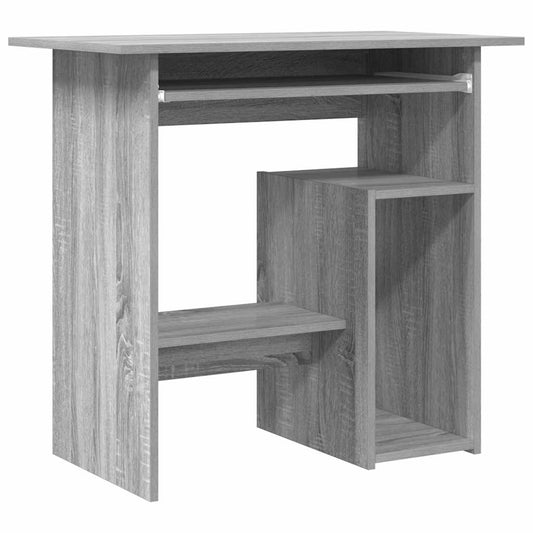 vidaXL Γραφείο Γκρι Sonoma 80 x 45 x 74 εκ. από Επεξεργασμένο Ξύλο