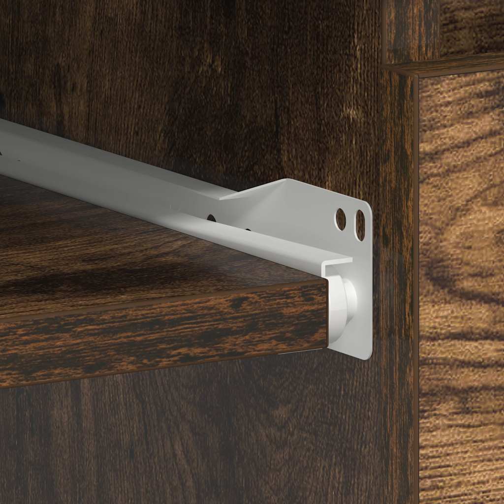 vidaXL Γραφείο Καπνιστή Δρυς 90x45x76 εκ. από Επεξεργασμένο Ξύλο