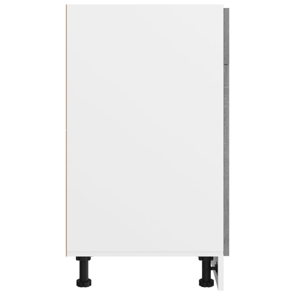 vidaXL Έπιπλο Με Συρτάρι Lyon Γκρι Sonoma 40 x 46 x 81,5εκ.