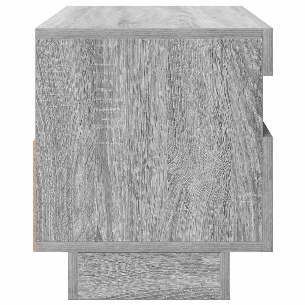 vidaXL Έπιπλο Τηλεόρασης με LED Γκρι Sonoma 80x35x40 εκ.