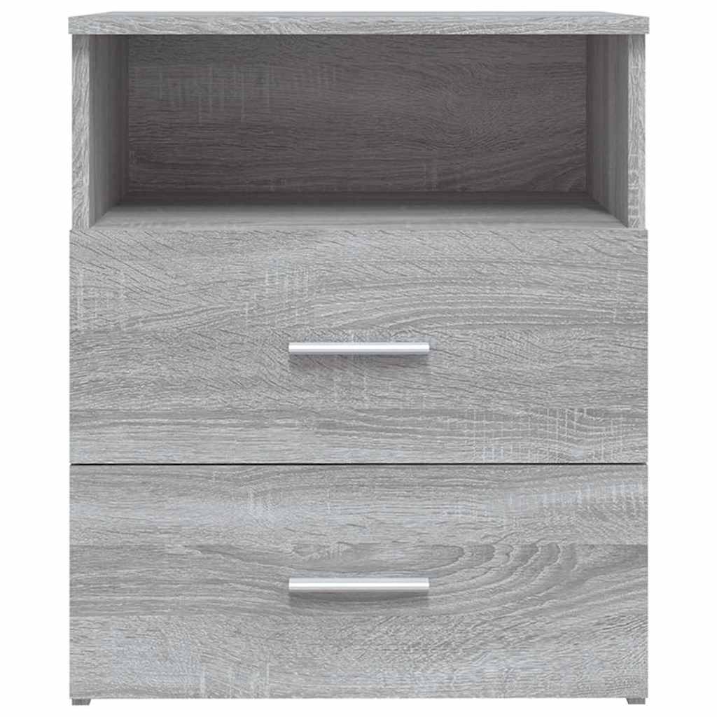 vidaXL Κομοδίνο Γκρι Sonoma 50 x 32 x 60 εκ.