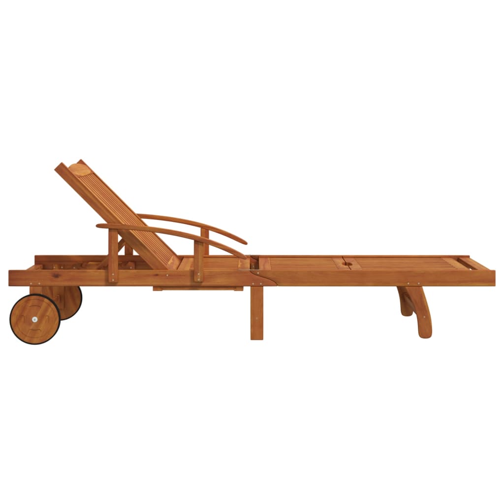 vidaXL Ξαπλώστρες 2 τεμ. από Μασίφ Ξύλο Ακακίας