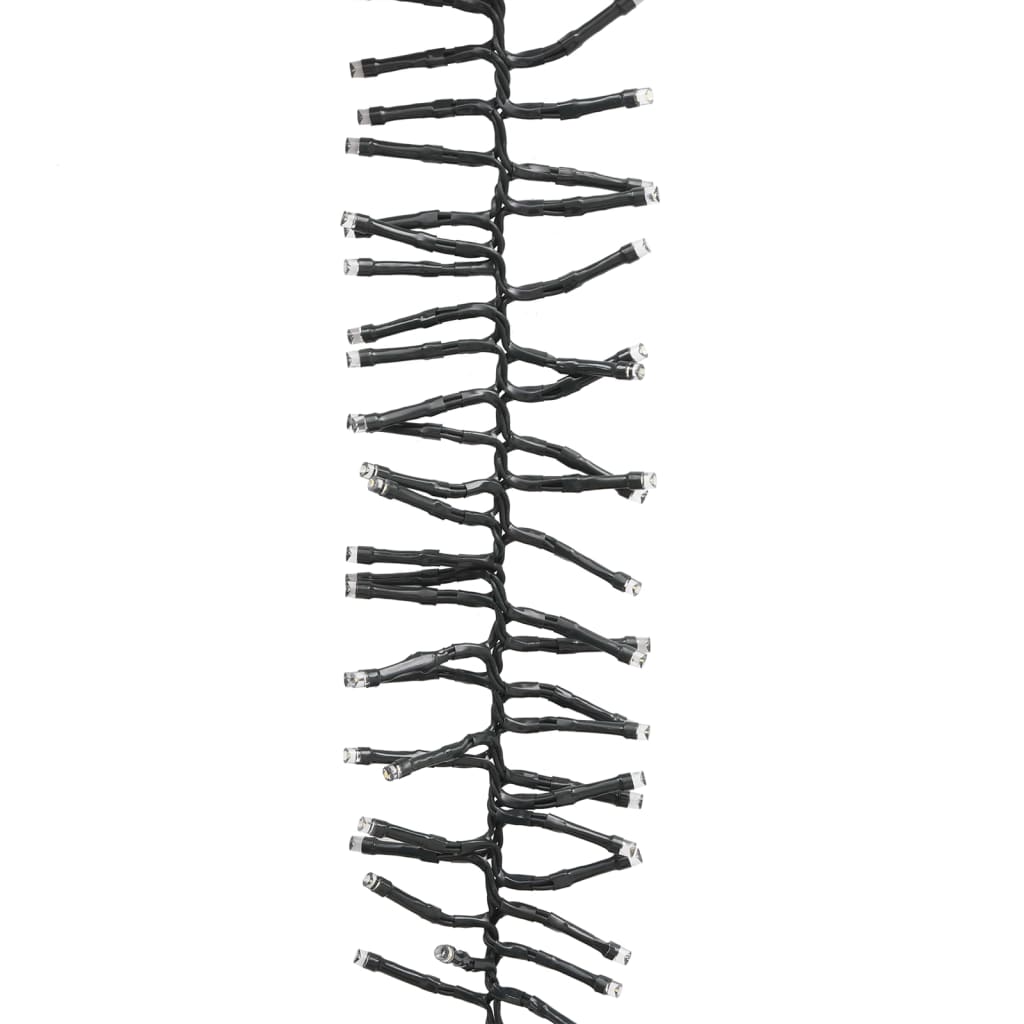 vidaXL Φωτάκια Cluster με 3000 LED Μπλε 23 μ. από PVC