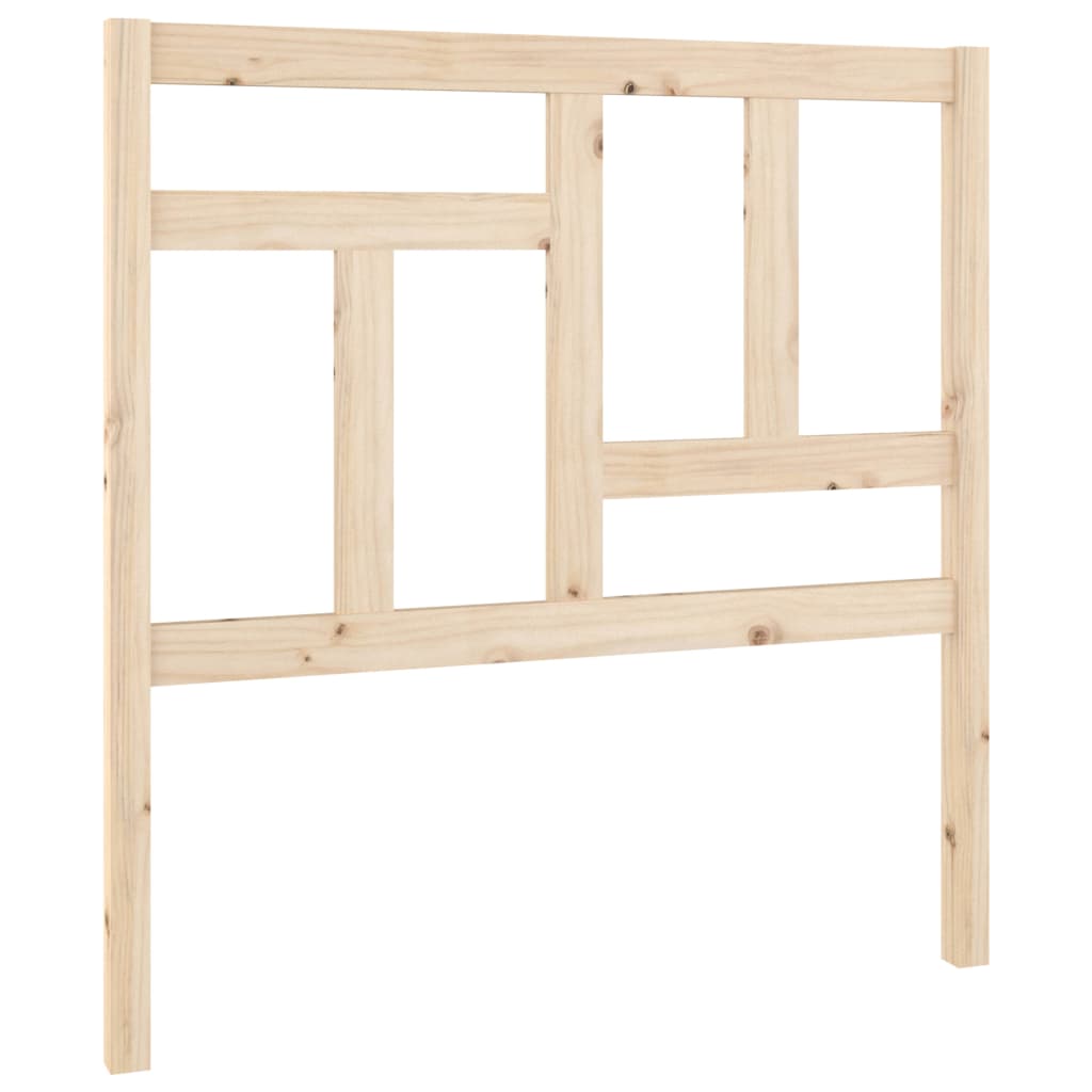 vidaXL Κεφαλάρι Κρεβατιού 80,5 x 4 x 100 εκ. από Μασίφ Ξύλο Πεύκου