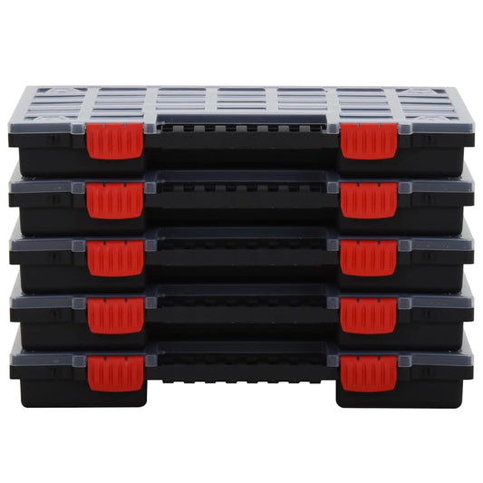 vidaXL Κουτιά Ταξινόμησης 5 τεμ. 40 x 30 x 5 εκ. από Πολυπροπυλένιο