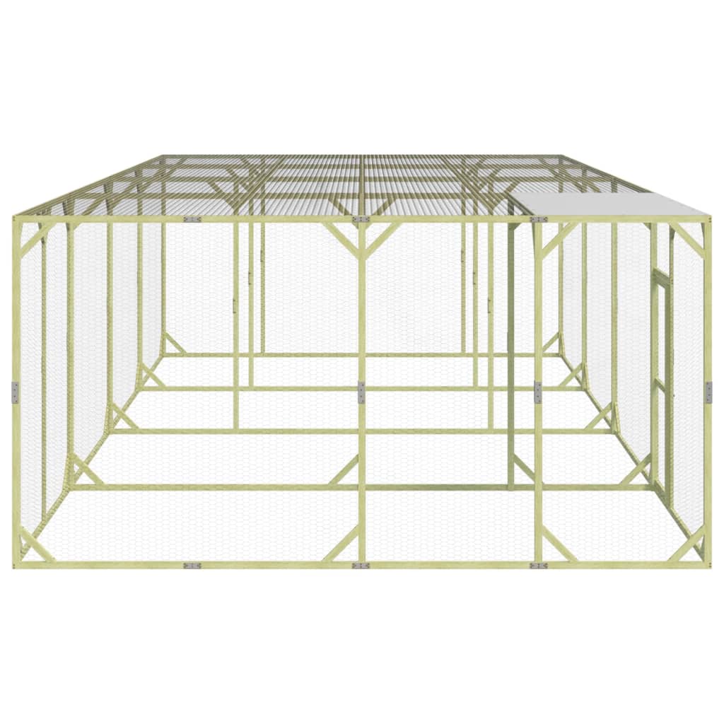vidaXL Κοτέτσι 800x400x200 εκ. από Μασίφ Εμποτισμένο Ξύλο Πεύκου