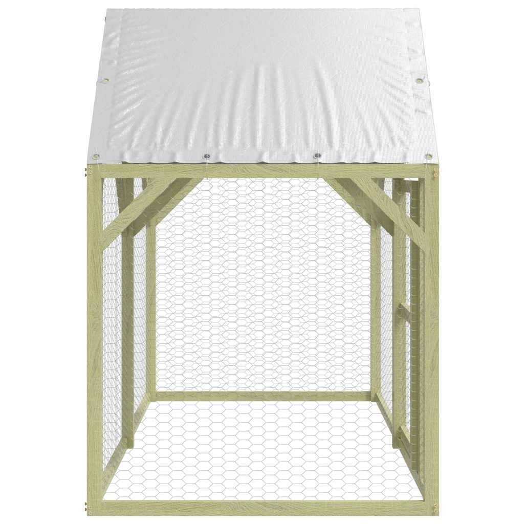 vidaXL Κοτέτσι 200x100x150 εκ. από Μασίφ Εμποτισμένο Ξύλο Πεύκου