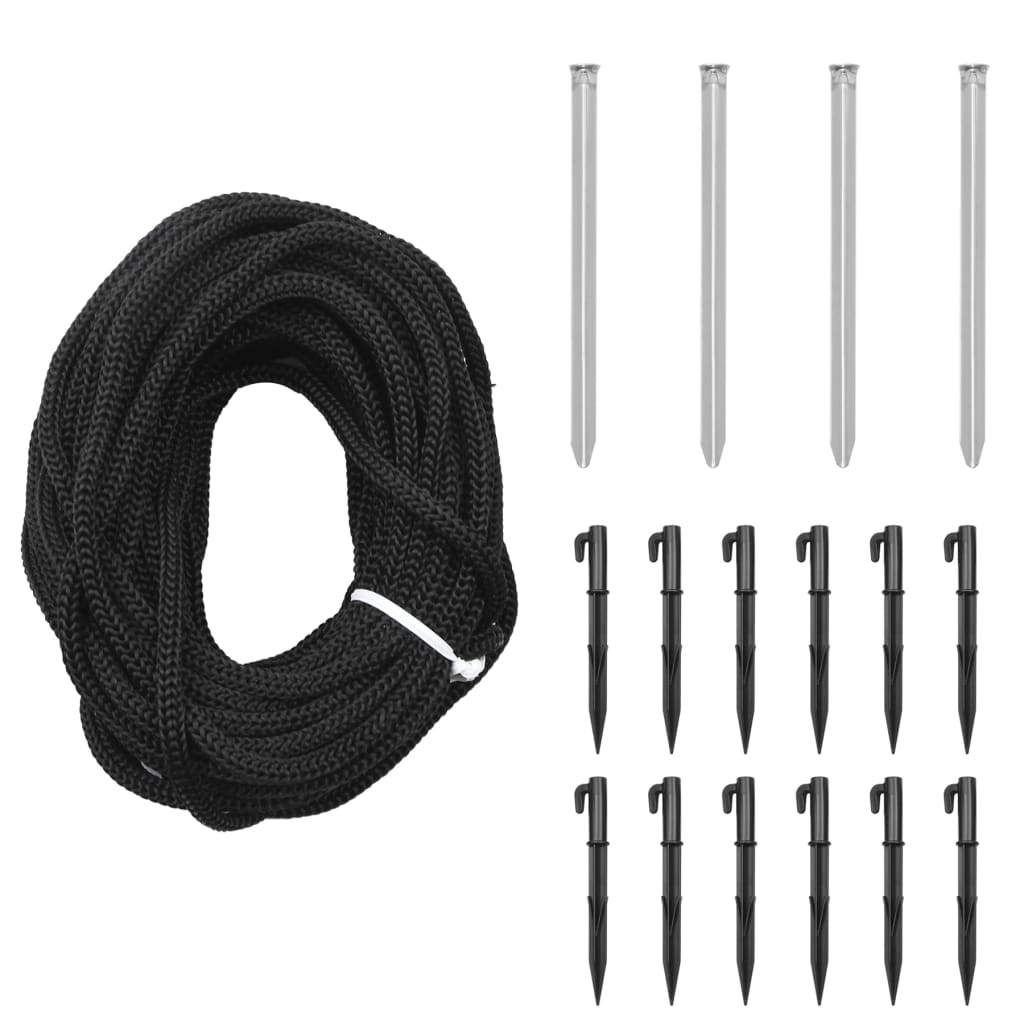 vidaXL Χριστουγεννιάτικο Δέντρο με Ακίδα 732 LED Θερμό Λευκό 500 εκ.