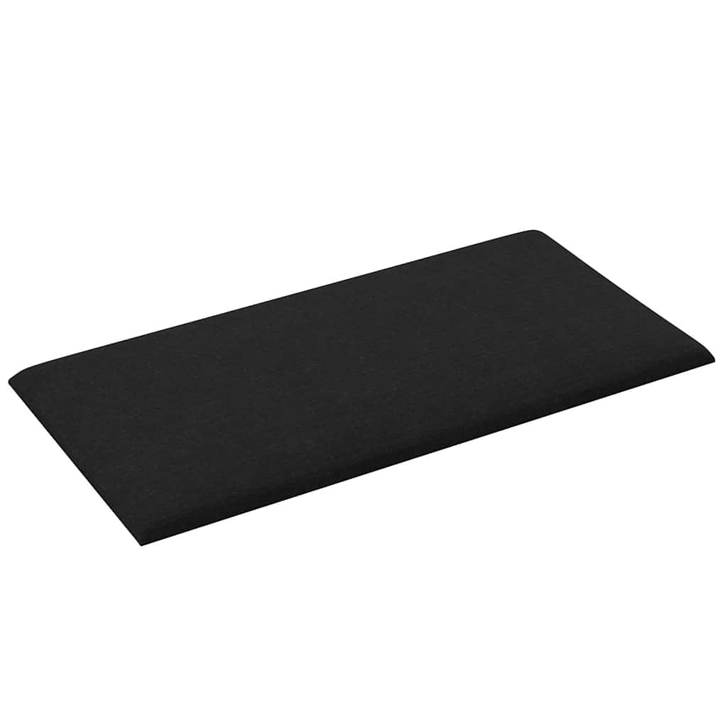 vidaXL Πάνελ Τοίχου 12 τεμ. Μαύρος 60 x 30 εκ. 2,16 μ² Υφασμάτινα
