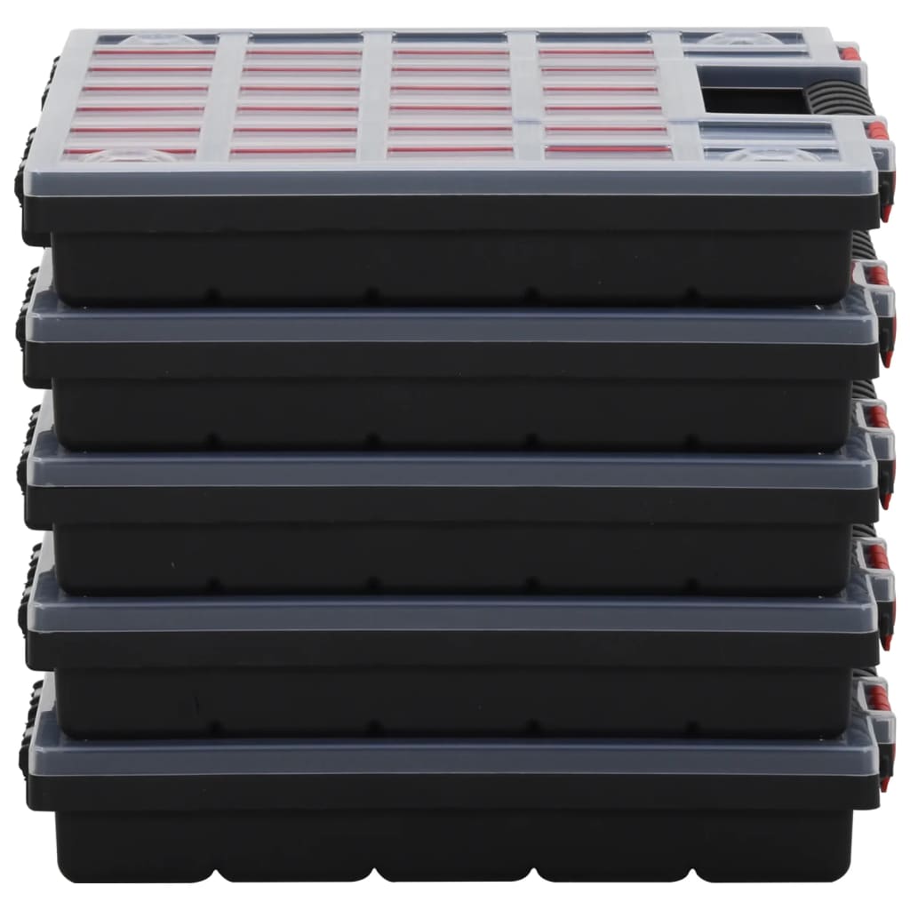 vidaXL Κουτιά Ταξινόμησης 10 τεμ. 40 x 30 x 5 εκ. από Πολυπροπυλένιο