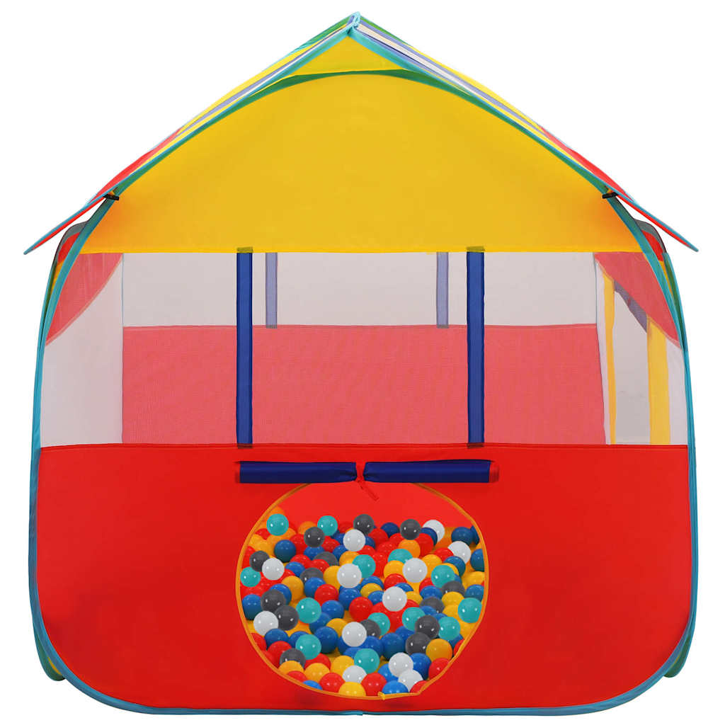 vidaXL Παιδική Σκηνή 123 x 120 x 126 εκ. με 550 Μπάλες