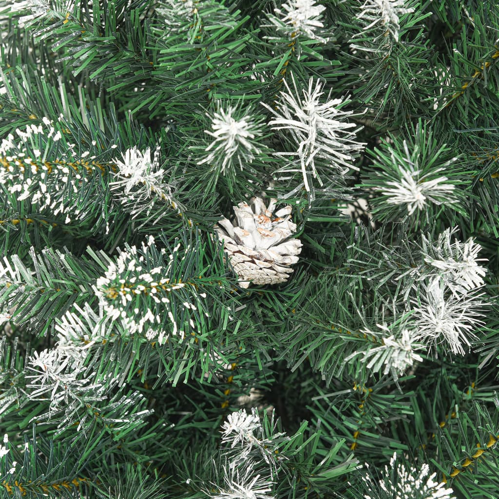 vidaXL Χριστουγεννιάτικο Δέντρο Τεχνητό με Βάση 120 εκ. από PVC