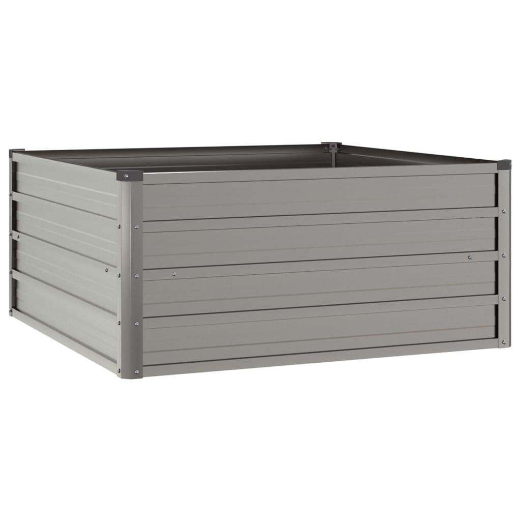 vidaXL Ζαρντινιέρα Σκουριασμένο 100x100x45 εκ. Ατσάλι Σκληρυθέν Αέρα