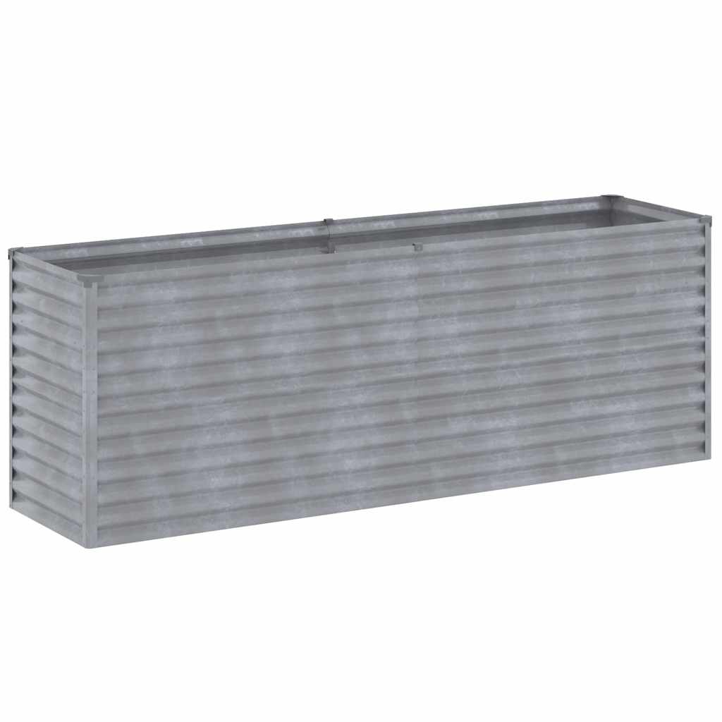 vidaXL Υπερυψωμένο Ζαρντινιέρα Κήπου 196 x 50 x 69 εκ. από Ατσάλι Corten