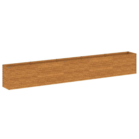 vidaXL Υπερυψωμένο Ζαρντινιέρα Κήπου 482 x 50 x 69 εκ. από Ατσάλι Corten