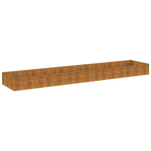 vidaXL Ζαρντινιέρα 482 x 100 x 36 εκ. από Ατσάλι Σκληρυθέν στον Αέρα