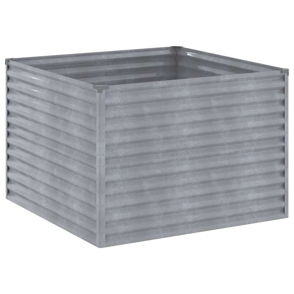 vidaXL Ζαρντινιέρα 100 x 100 x 69 εκ. από Ατσάλι Σκληρυθέν στον Αέρα