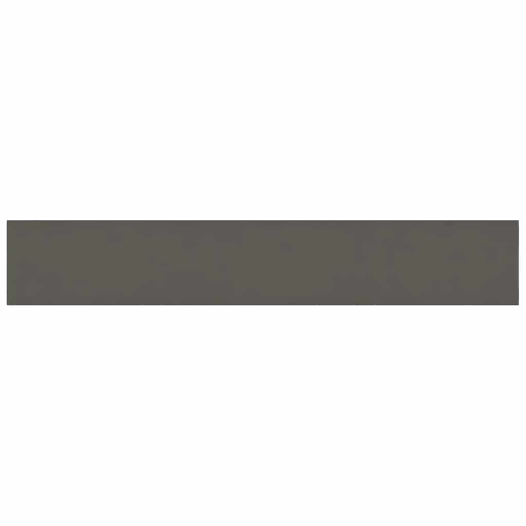 vidaXL Πάνελ Τοίχου 12 τεμ. Σκούρο γκρι 90 x 15 εκ. 1,62 μ² Βελούδινα