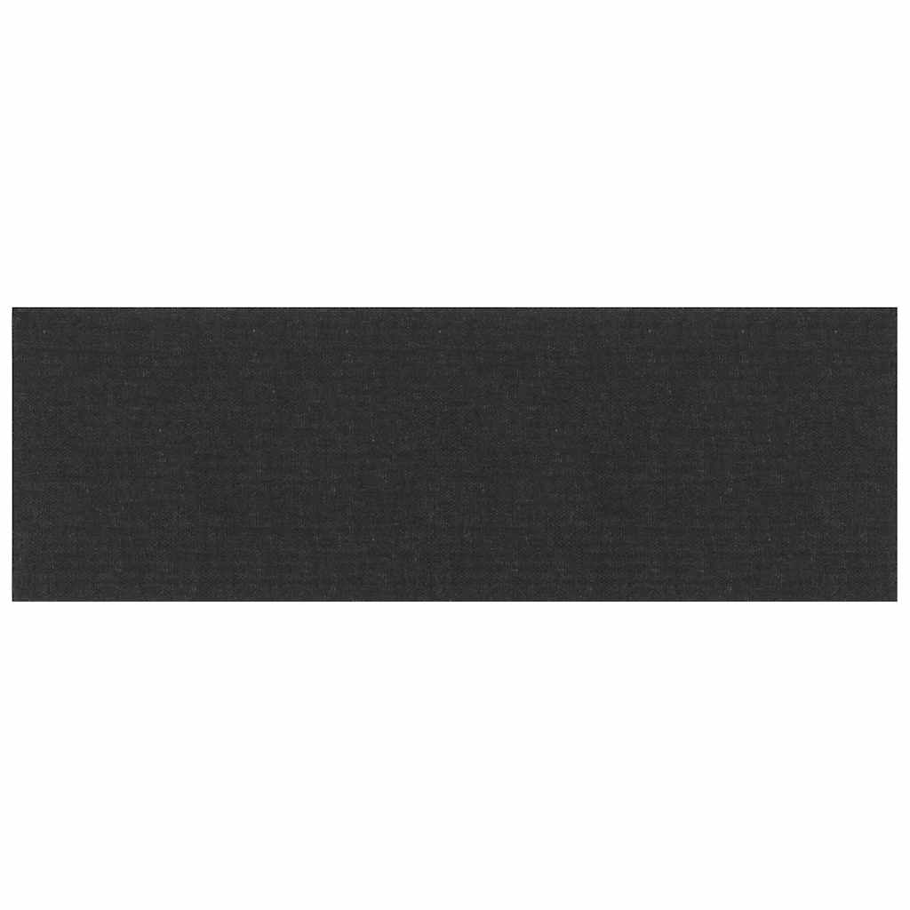 vidaXL Πάνελ Τοίχου 12 τεμ. Μαύρος 90 x 30 εκ. 3,24 μ Υφασμα