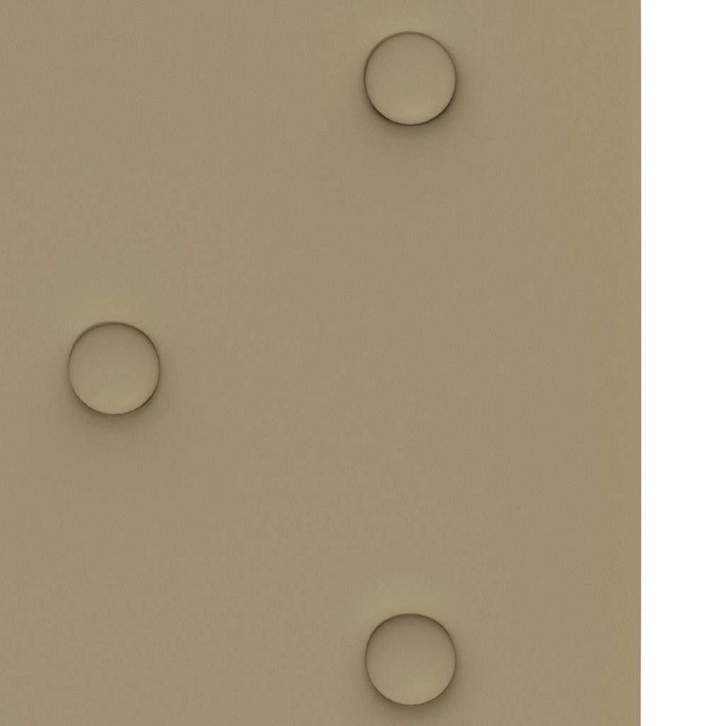 vidaXL Πάνελ Τοίχου 12 τεμ. Καπουτσίνο 90 x 30 εκ. 3,24 μ² Συνθ. Δέρμα