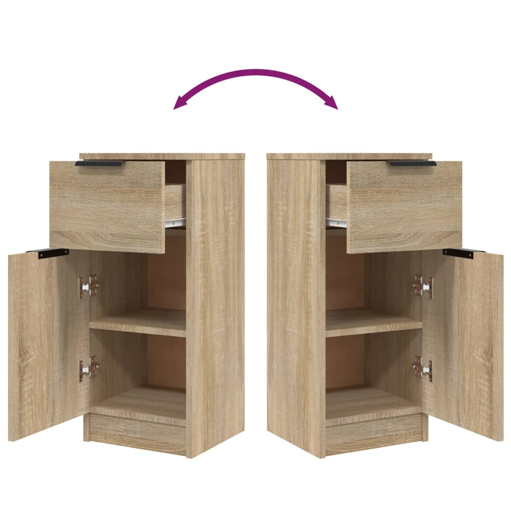 vidaXL Ντουλάπι Sonoma Δρυς 30 x 30 x 70 εκ. από Επεξεργασμένο Ξύλο