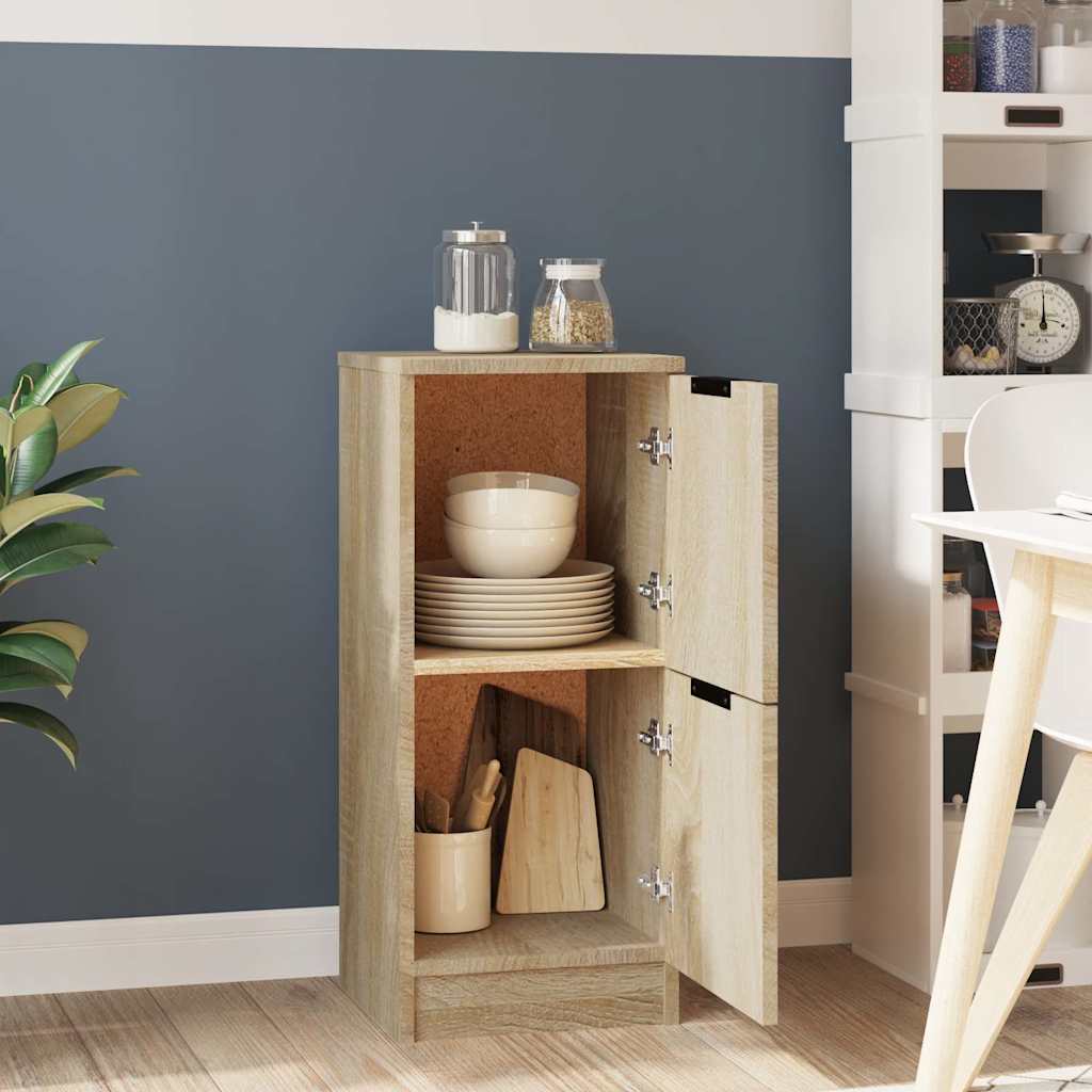 vidaXL Ντουλάπι Sonoma Δρυς 30 x 30 x 70 εκ. από Επεξεργασμένο Ξύλο
