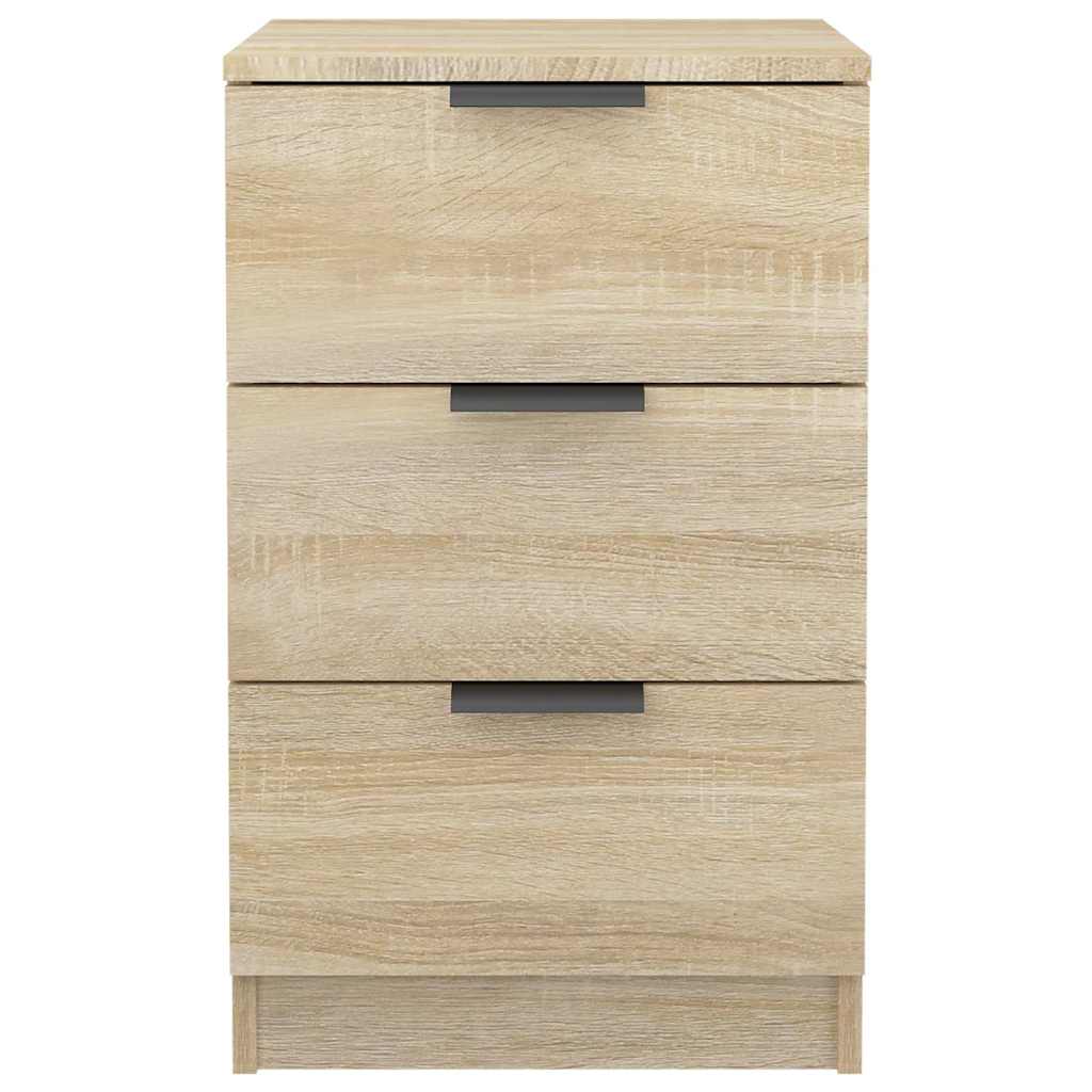 vidaXL Κομοδίνα 2 τεμ. Sonoma Δρυς 40 x 36 x 65 εκ.
