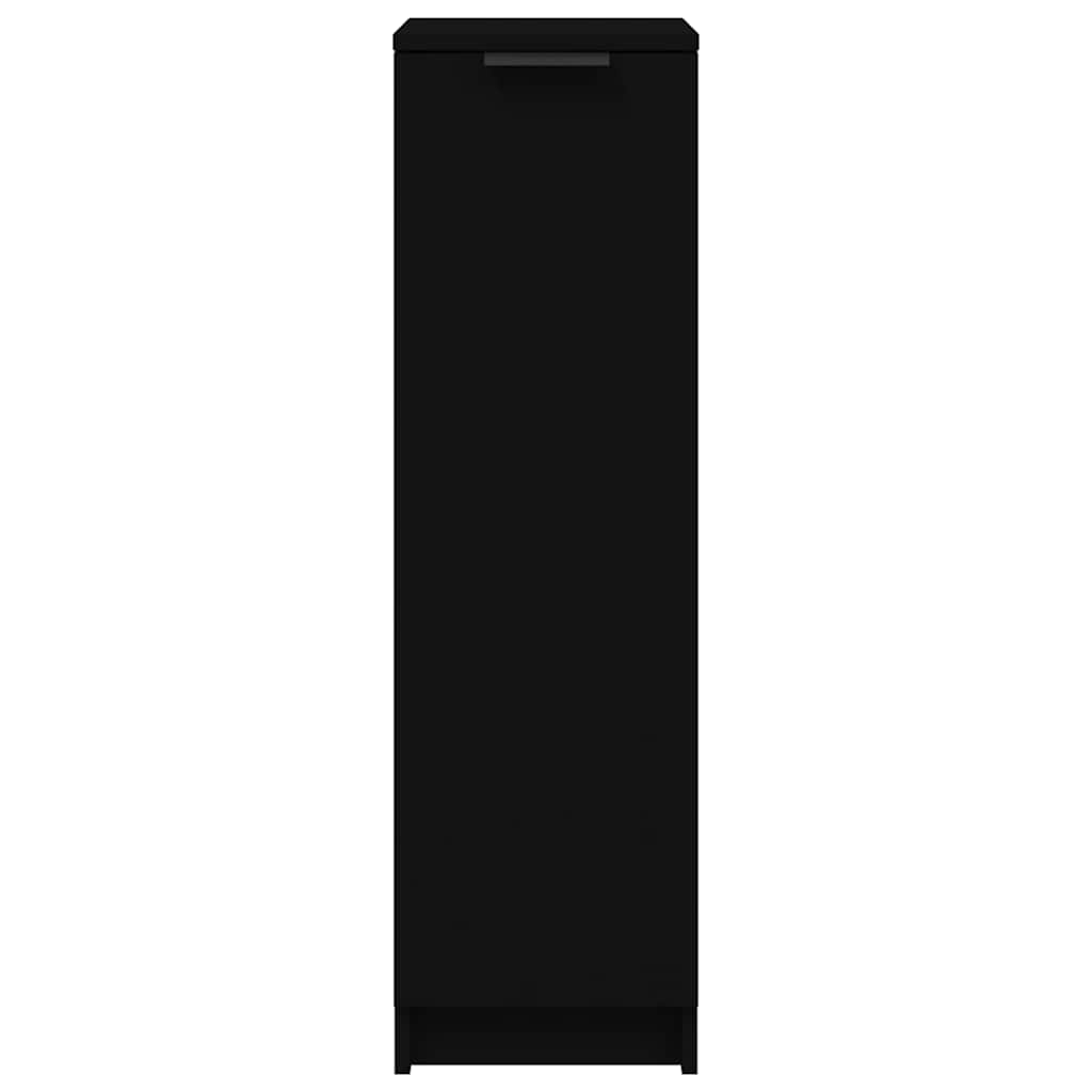 vidaXL Παπουτσοθήκη Μαύρη 30 x 35 x 100 εκ. από Επεξεργασμένο Ξύλο