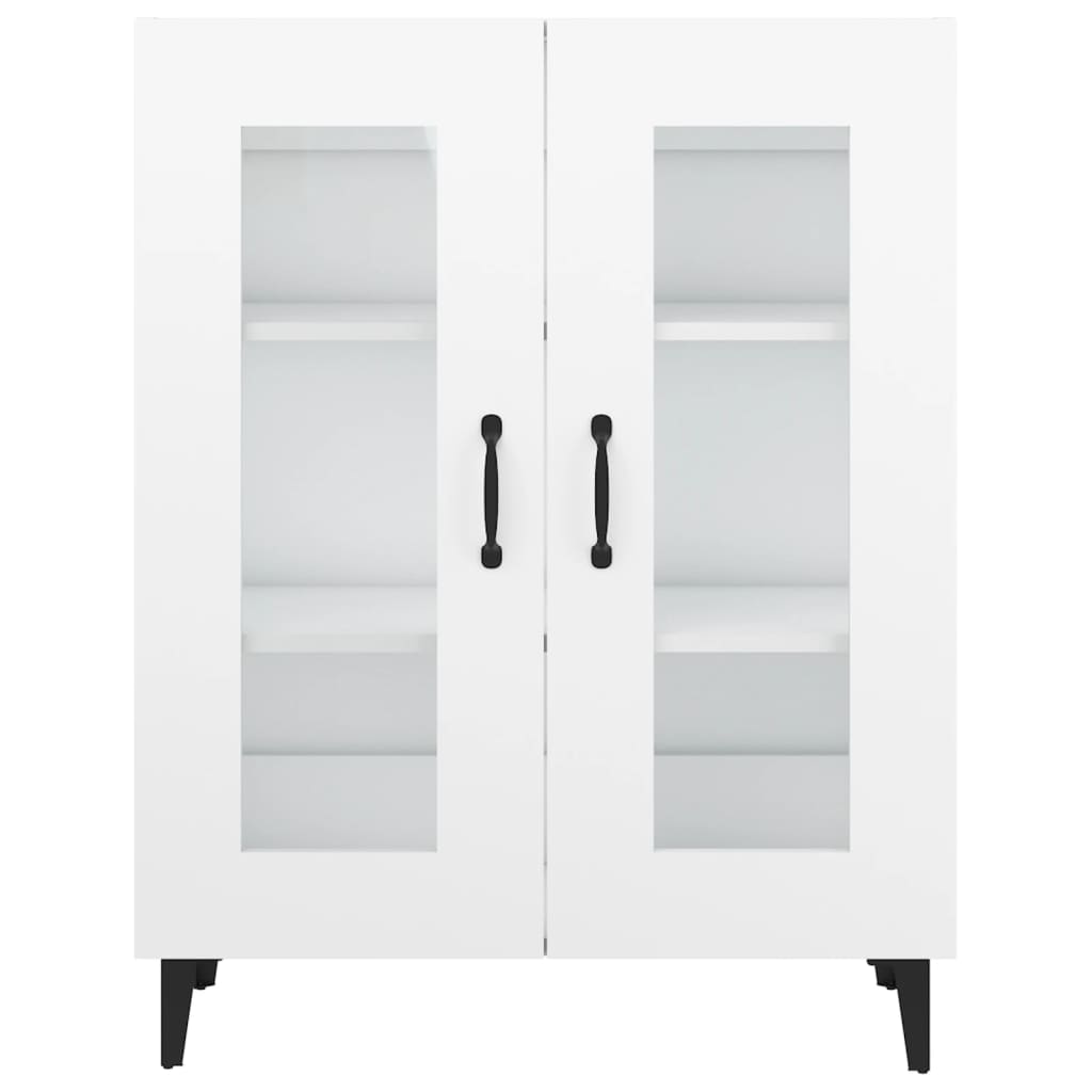 vidaXL Ντουλάπι Λευκό 69,5 x 34 x 90 εκ. από Επεξεργασμένο Ξύλο