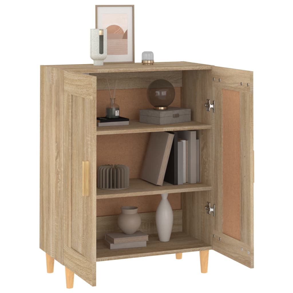 vidaXL Ντουλάπι Sonoma Δρυς 69,5 x 34 x 90 εκ. από Επεξεργασμένο Ξύλο