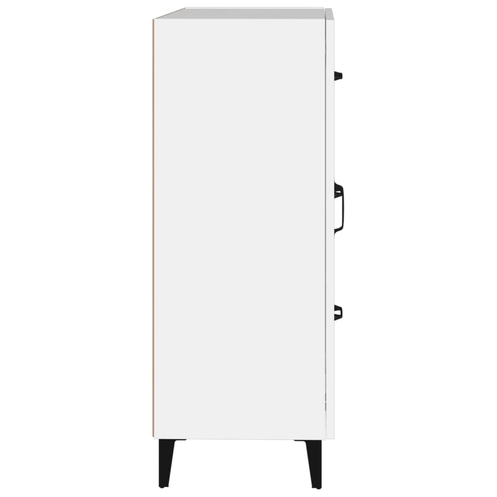 vidaXL Ντουλάπι Λευκό 69,5 x 34 x 90 εκ. από Επεξεργασμένο Ξύλο