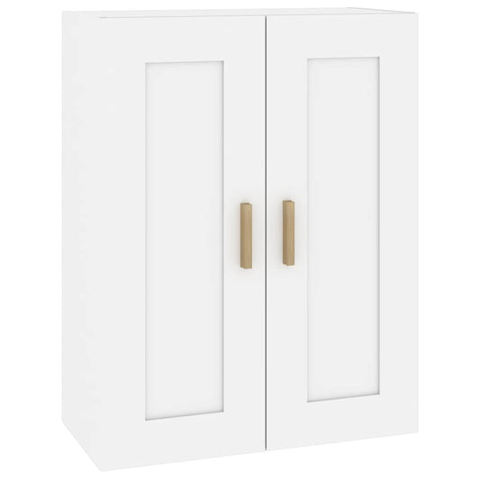 vidaXL Ντουλάπι Τοίχου Λευκή 69,5x32,5x90 εκ. από Επεξεργασμένο Ξύλο