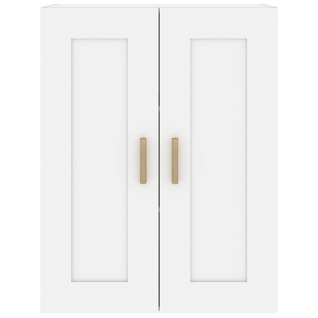 vidaXL Ντουλάπι Τοίχου Λευκή 69,5x32,5x90 εκ. από Επεξεργασμένο Ξύλο