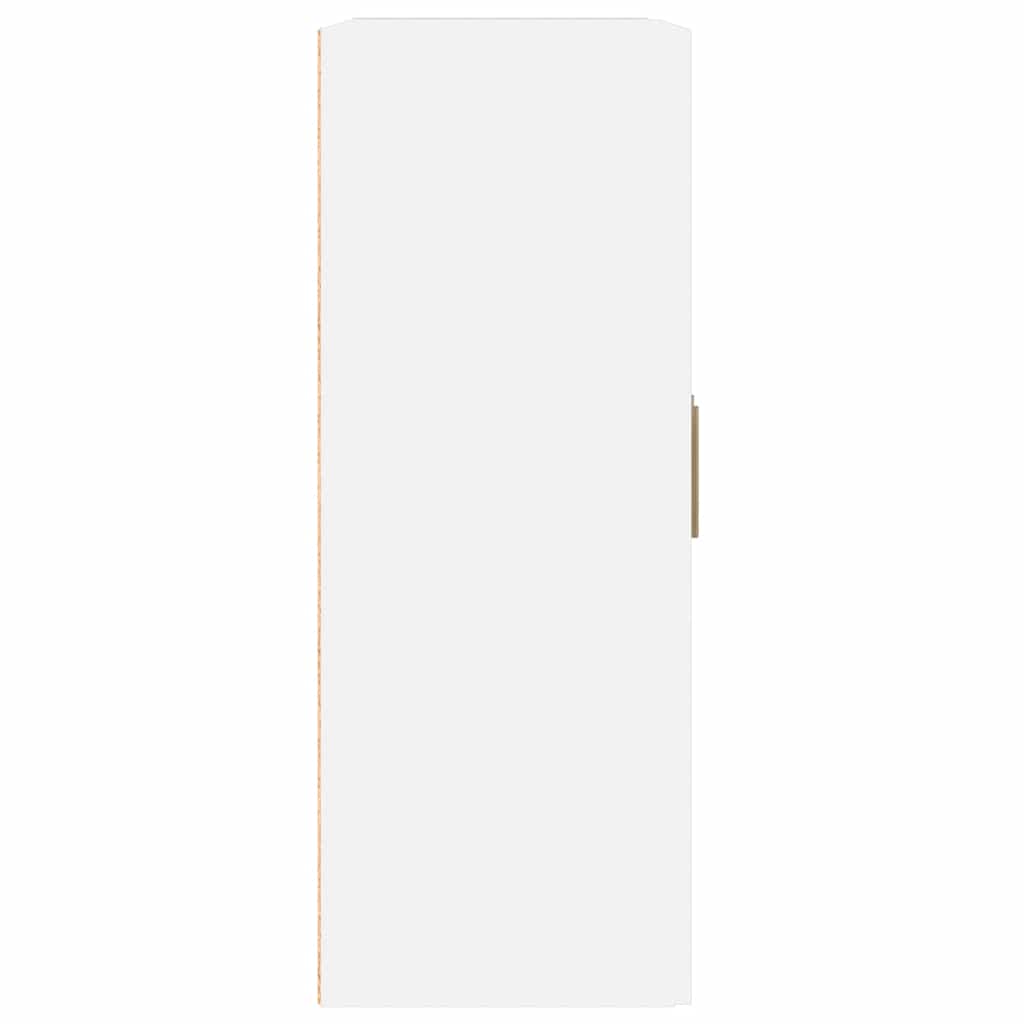 vidaXL Ντουλάπι Τοίχου Λευκή 69,5x32,5x90 εκ. από Επεξεργασμένο Ξύλο