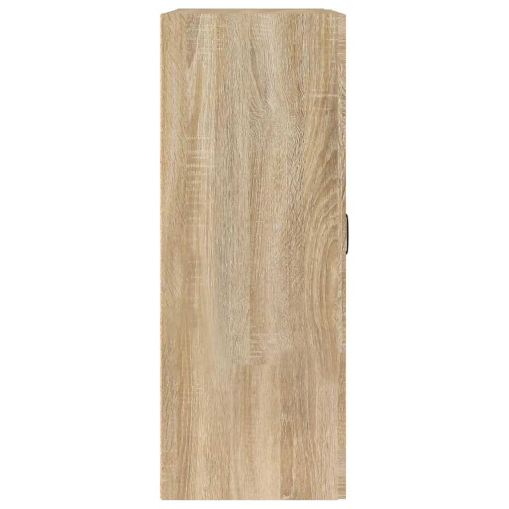 vidaXL Ντουλάπι Τοίχου Κρεμαστό Sonoma Δρυς 69,5 x 32,5 x 90 εκ.