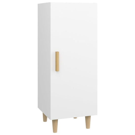 vidaXL Ντουλάπι Λευκό 34,5 x 34 x 90 εκ. από Επεξεργασμένο Ξύλο