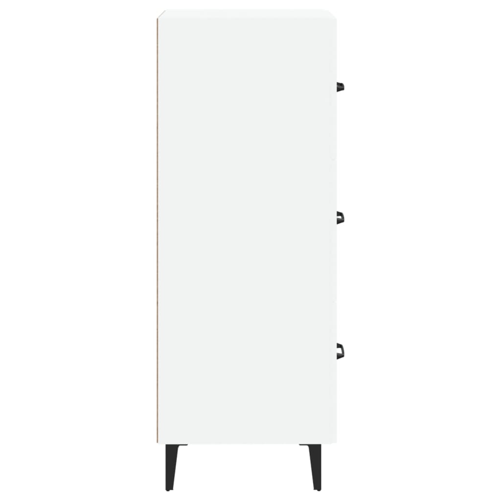 vidaXL Ντουλάπι Λευκό 34,5 x 34 x 90 εκ. από Επεξεργασμένο Ξύλο